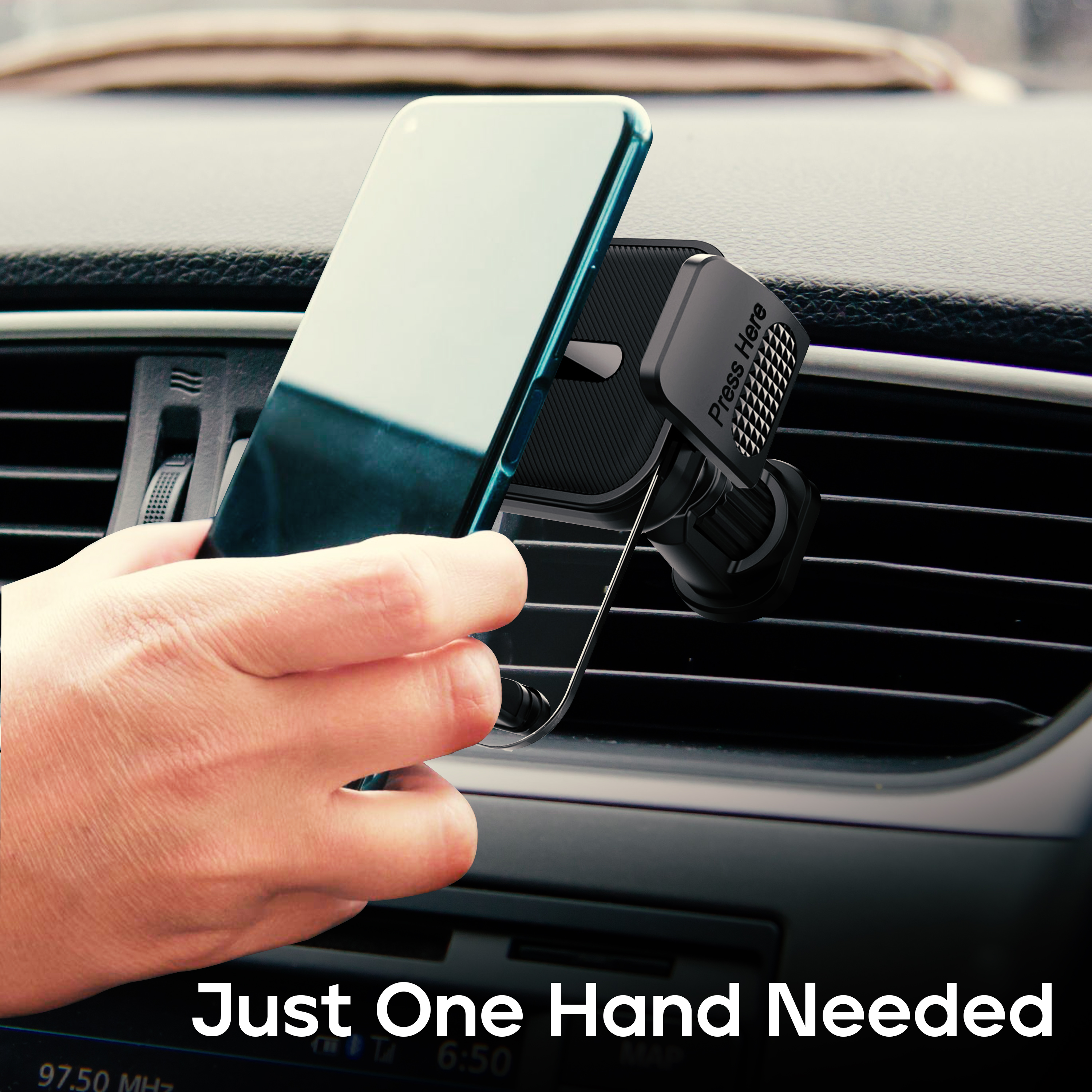 One hand operation